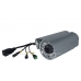 Outdoor / Indoor Waterproof Bullet IP Camera 1/4 CMOS with Infrared Mobile Access and Snapshot